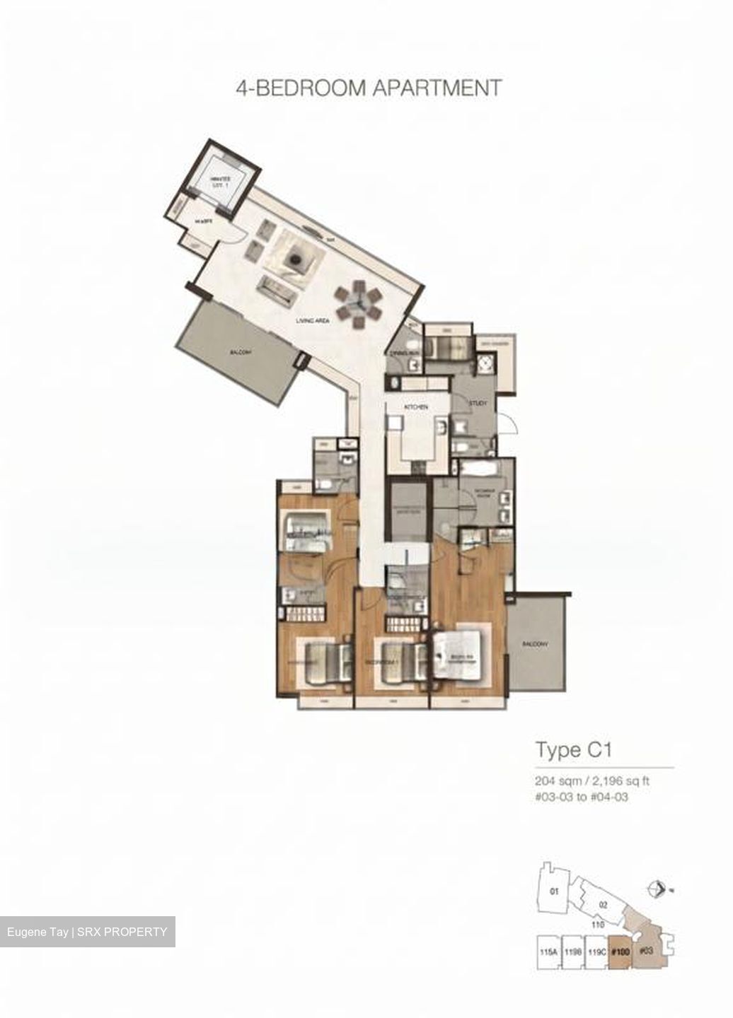 RESIDENCES AT EMERALD HILL (D9), Apartment #582244171